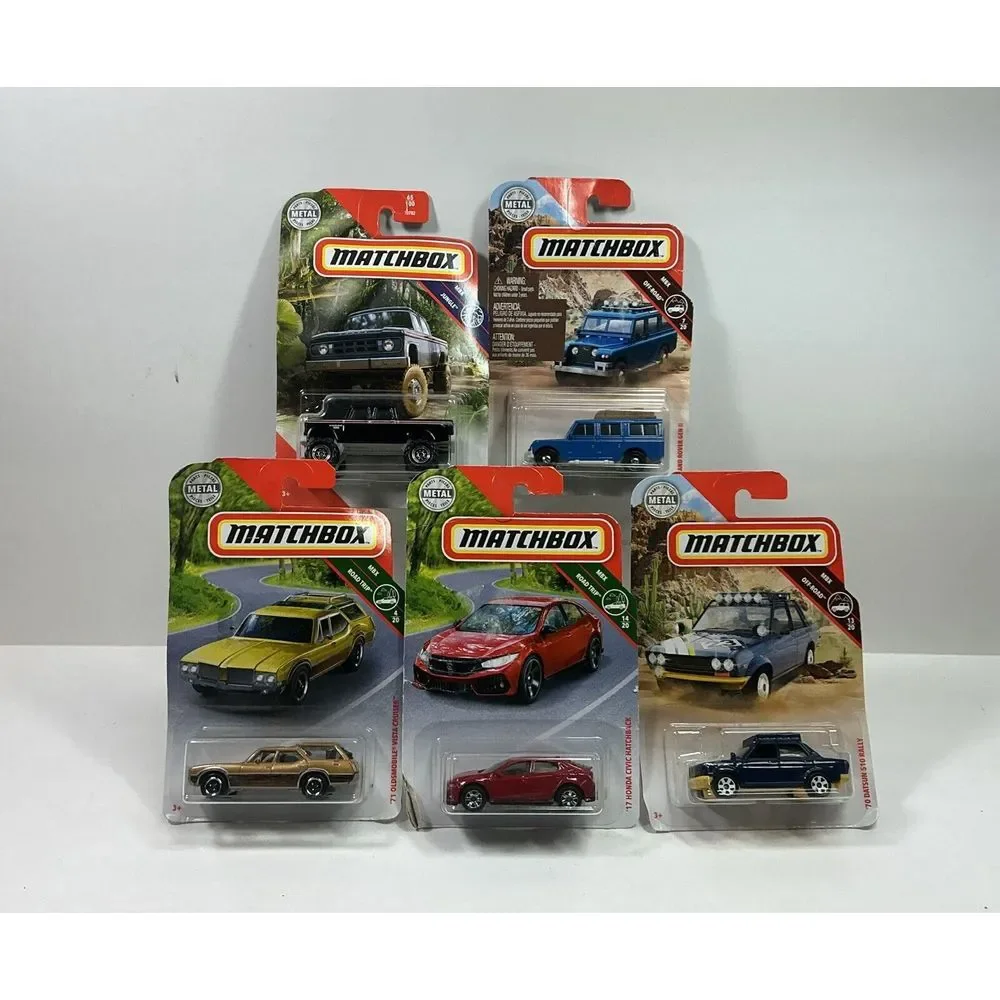 Matchbox 1:64 Diecast Lot Dodge D200 65‎ Land Rover Datsun Rally 71 Oldsmobile